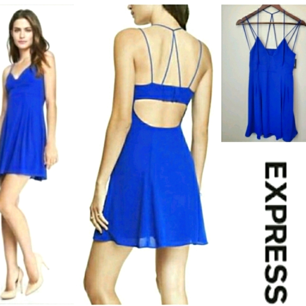 Beautiful Blue EXPRESS Dress